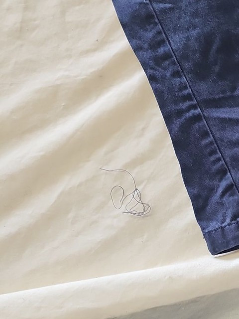 Tu Men's Navy Blue Chino Trousers 44 Regular Casual Cotton Blend 386 - Image 4