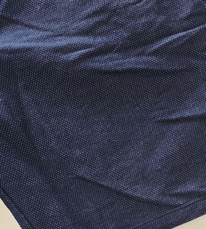 Burton Menswear Navy Textured Micro-Dot Chino Shorts Size 34 392 - Image 6