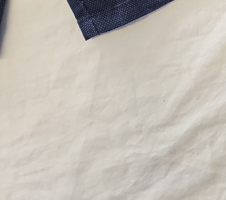 Burton Menswear Navy Textured Micro-Dot Chino Shorts Size 34 392 - Image 7