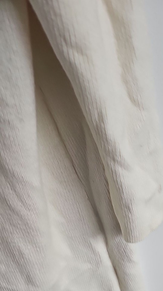 Zara Knit Cream Ribbed Long Sleeve Midi Sweater Dress 410 - Image 6