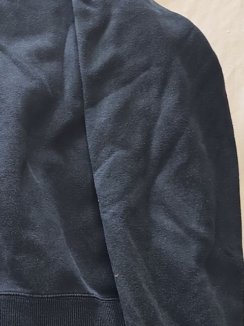 Vintage Nike Embroidered Swoosh Crewneck Sweatshirt Navy Blue 405 - Image 8