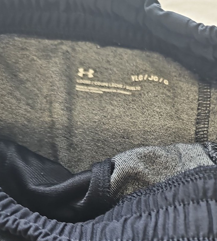 Under Armour Youth Loose Fit Cargo Joggers in Charcoal Grey 404 - Image 7