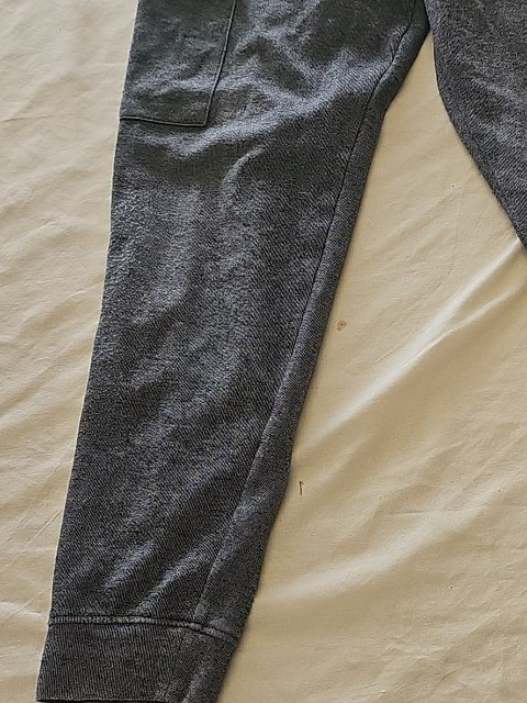 Under Armour Youth Loose Fit Cargo Joggers in Charcoal Grey 404 - Image 4