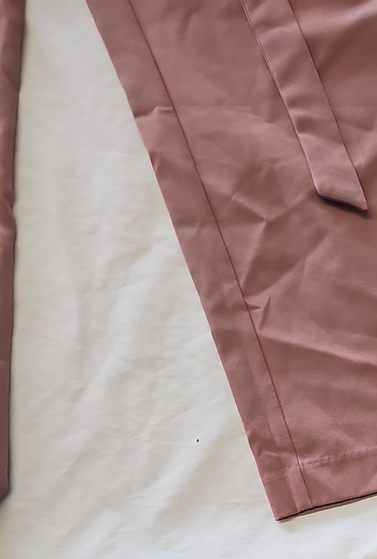 New Look Dusky Pink Belted High-Waist Trousers size 18 421 - Image 10