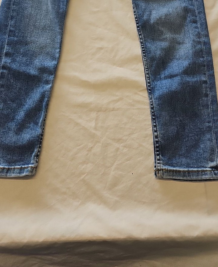 Primark Denim Co. Men's Skinny Jeans W34 L30 Mid Blue Wash 423 - Image 7