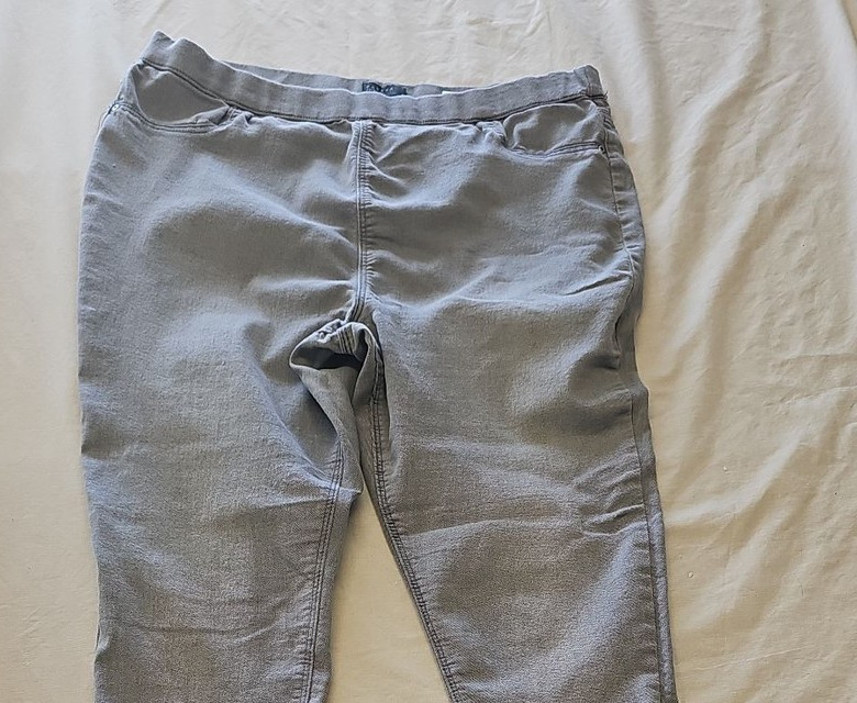 Papaya Grey Pull-On Skinny Jeggings Size 18 426 - Image 8