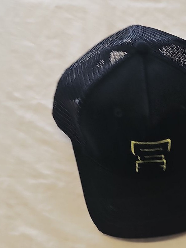 DJK International Black Mesh Trucker Cap - Image 7