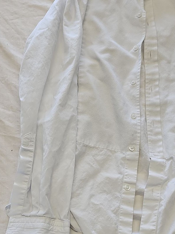 Charles Tyrwhitt Classic Fit White Dress Shirt with French Cuffs S16.5 A444 - Image 12
