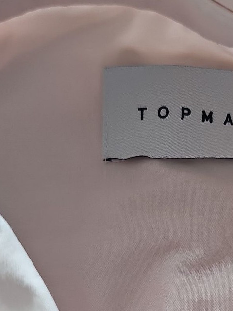 Topman Pale Pink Short Sleeve Button-Down Shirt XXL A442 - Image 10