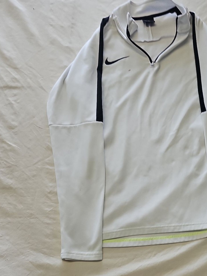 Nike Dri-FIT White Quarter-Zip Training Top 397 - Image 6