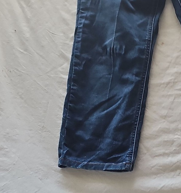Lee Easy Fit Dark Wash Cropped Denim Jeans 369 - Image 9