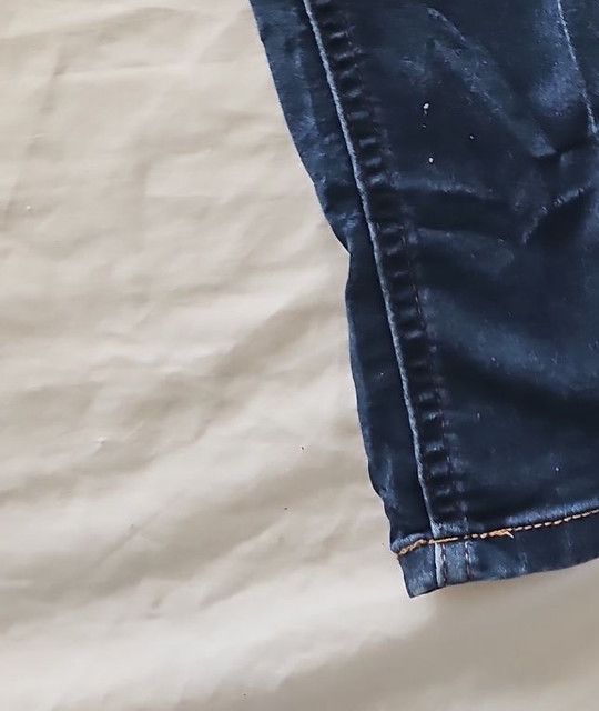 Lee Easy Fit Dark Wash Cropped Denim Jeans 369 - Image 12