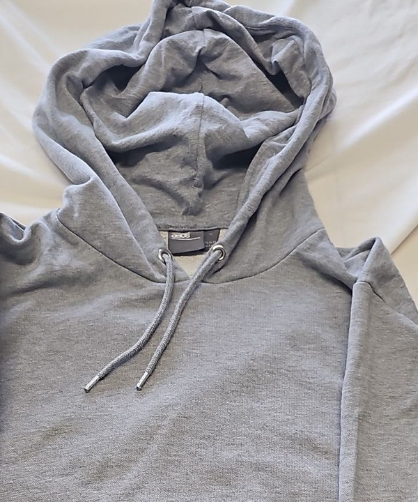 ASOS Men's Grey Marl Over-the-Head Hoodie - XL A448 - Image 12