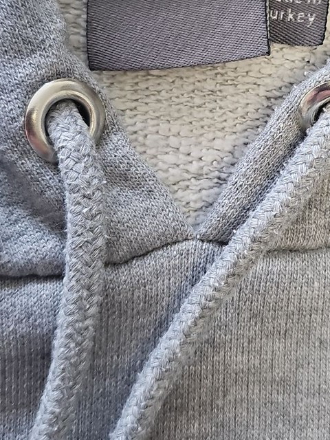 ASOS Men's Grey Marl Over-the-Head Hoodie - XL A448 - Image 10