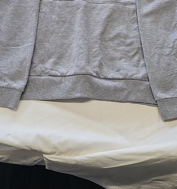 ASOS Men's Grey Marl Over-the-Head Hoodie - XL A448 - Image 8