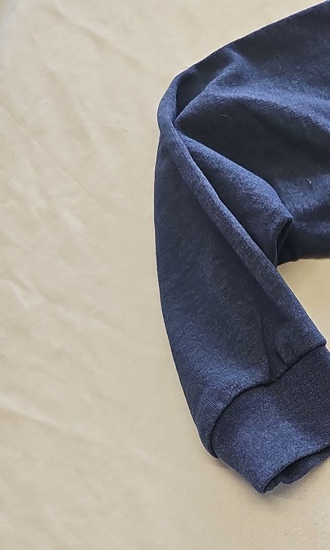 Classic Navy Blue Crewneck Sweatshirt - 2XL - Image 8