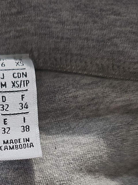 Adidas Originals Grey & Pink 3-Stripe Leggings uk6 B454 - Image 10