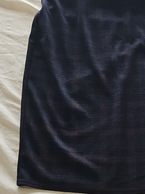 New Look Dark Plaid Mini Skirt - Size 14 B457 - Image 6