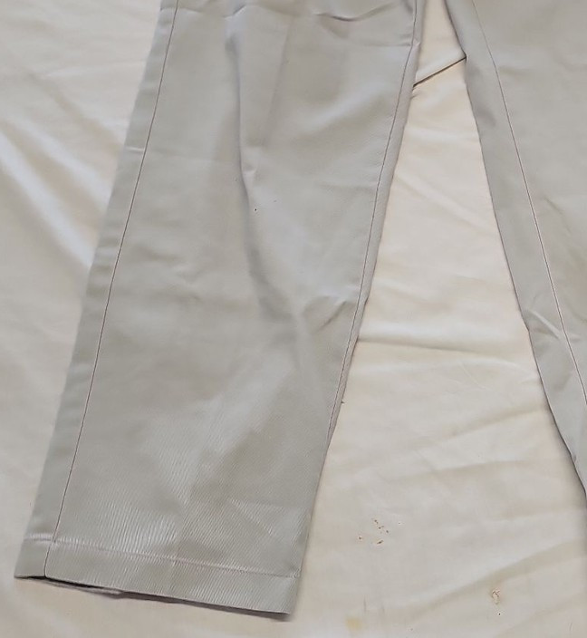 Amazon Essentials Men's Beige Chino Trousers 34W x 32L zc474 - Image 8