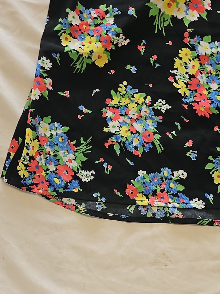 Atmosphere Floral Print Sleeveless Shell Top UK 14 B461 - Image 11