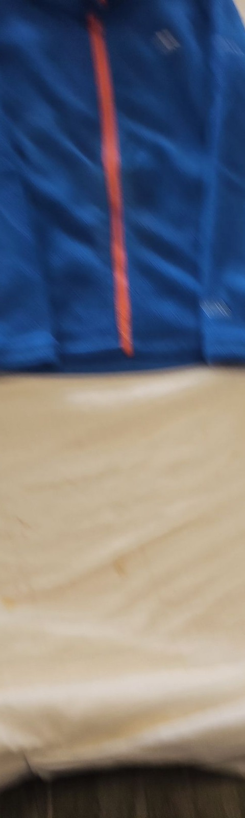 Trespass Kids Blue Full Zip Fleece Jacket with Orange Contrast B464 - Image 11