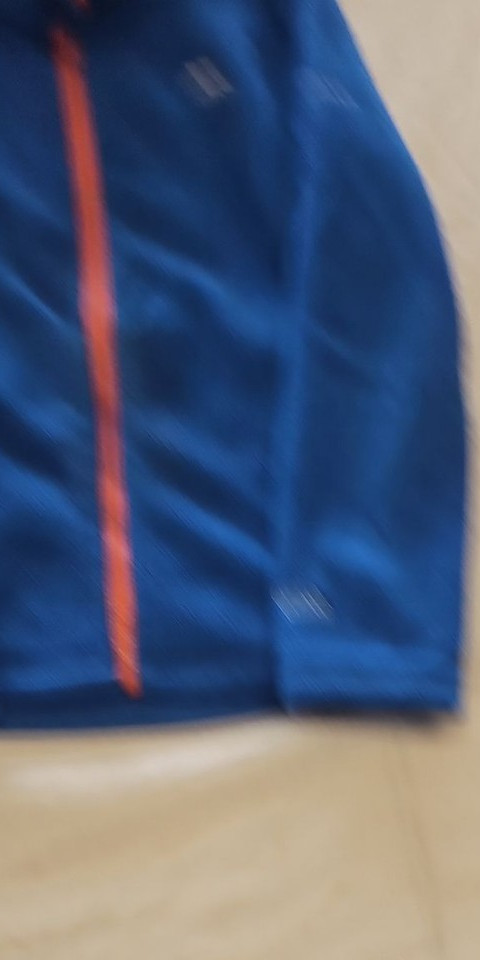 Trespass Kids Blue Full Zip Fleece Jacket with Orange Contrast B464 - Image 12