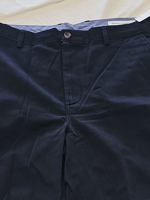 Amazon Essentials Men's Classic-Fit Chino Shorts - Navy Blue W36 C477 - Image 7