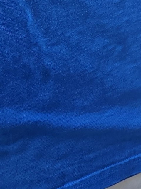 M&S Regular Fit Azure Blue Cotton T-Shirt Size 2XL D501 - Image 10