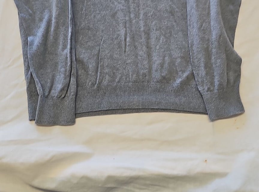 Boston Crew Grey Quarter-Zip Knitted Jumper D502 - Image 9