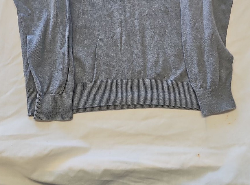Boston Crew Grey Quarter-Zip Knitted Jumper D502 - Image 9