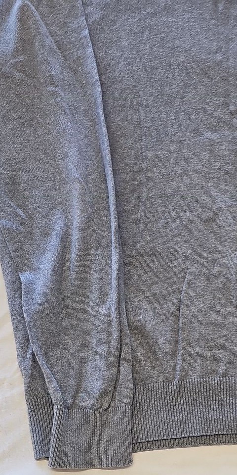 Boston Crew Grey Quarter-Zip Knitted Jumper D502 - Image 12