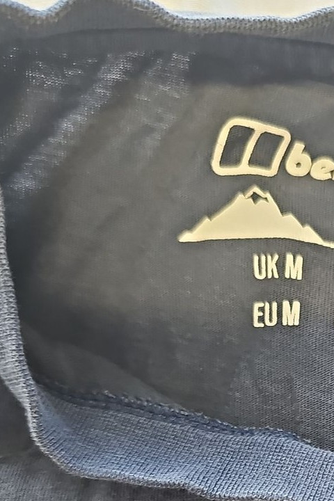 Berghaus Men's Logo Graphic T-Shirt Navy Blue Size Medium - Image 11