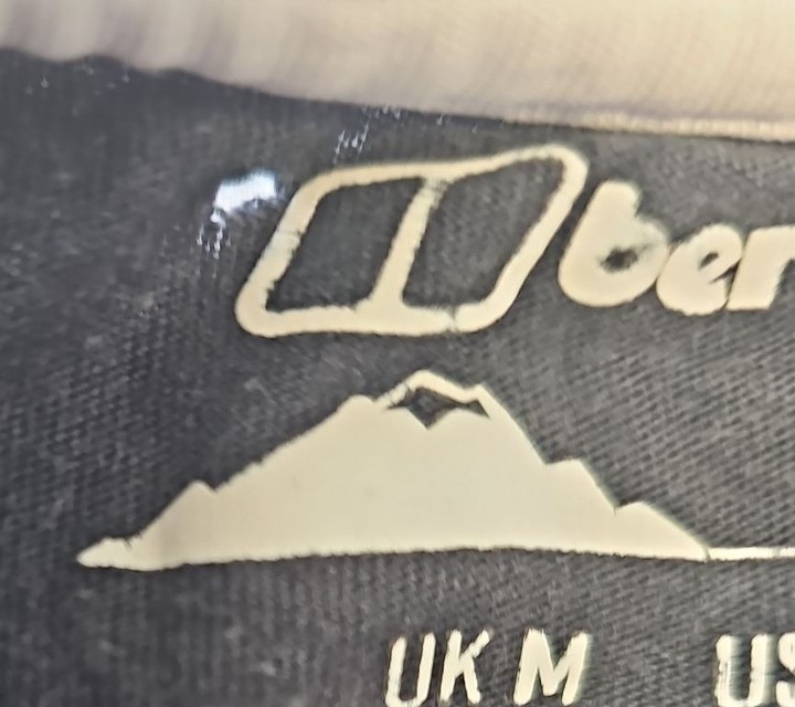 Berghaus Navy Blue Organic Cotton Graphic T-Shirt D498 - Image 12