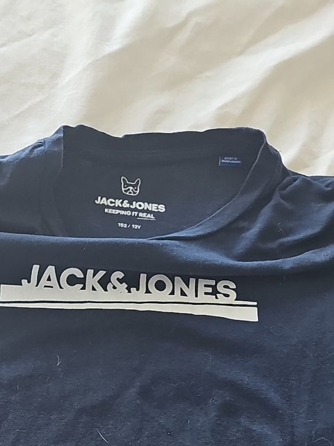 Jack & Jones Boys Navy Blue Logo T-Shirt Size 12 Years C484 - Image 12