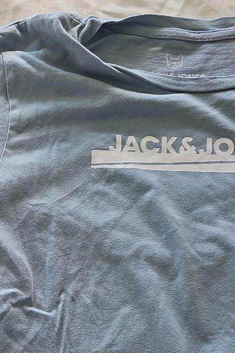 Jack & Jones Junior Logo T-Shirt Blue 12Y C488 - Image 11