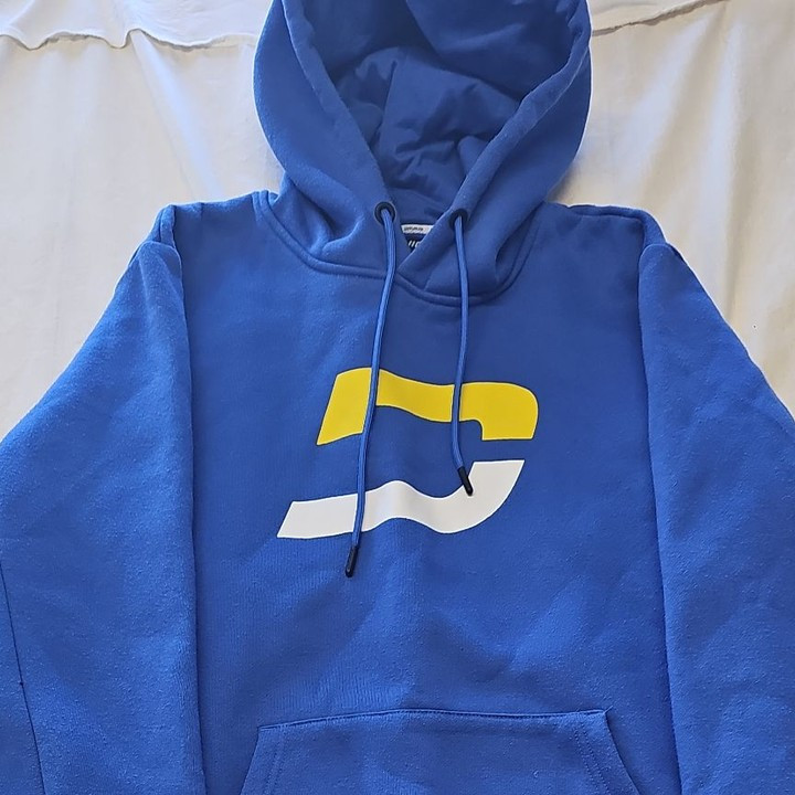 Druids Golf Blue Performance Hoodie Men's Large D516 - Image 10