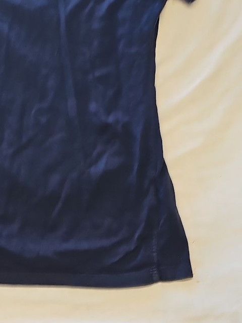 Superdry Orange Label Navy Blue Vintage Embroidered T-Shirt D509 - Image 8