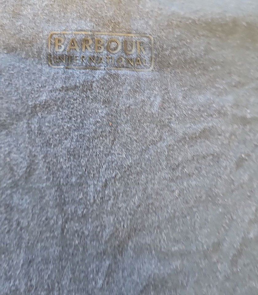 Barbour International Navy Blue Slim Fit T-Shirt L D508 - Image 12