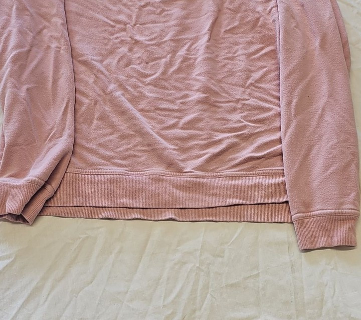 F&F Women's Dusty Rose Crewneck Sweatshirt Size UK 8 F532 - Image 6