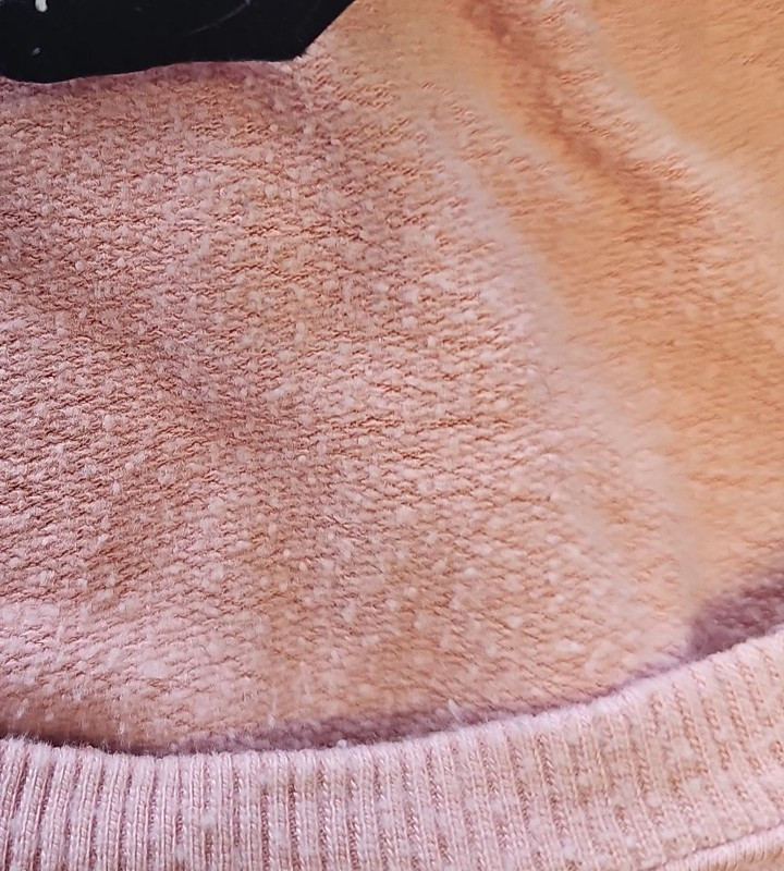 F&F Women's Dusty Rose Crewneck Sweatshirt Size UK 8 F532 - Image 8