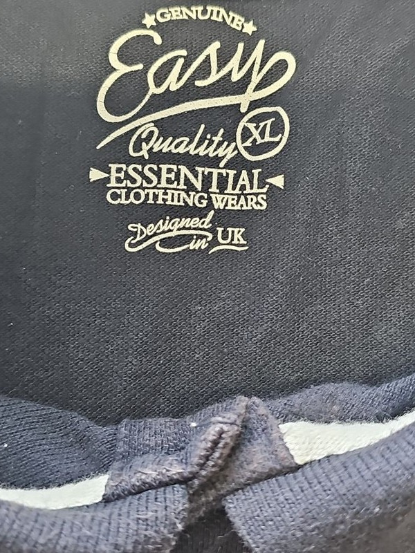 Easy Essential Navy Blue Pique Polo Shirt XL G574 - Image 10