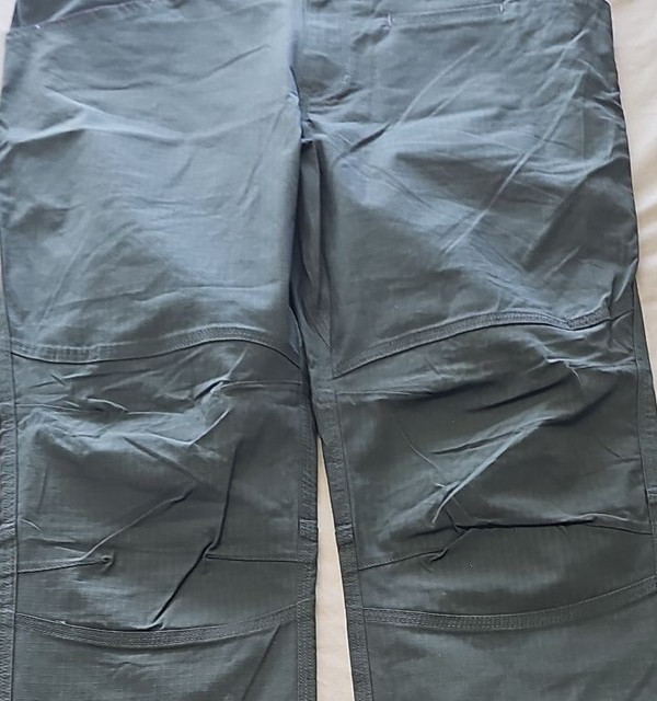 MaxGear Ripstop Tactical Trousers Grey XL Outdoor Cargo Pants W36 L30 J653 - Image 7