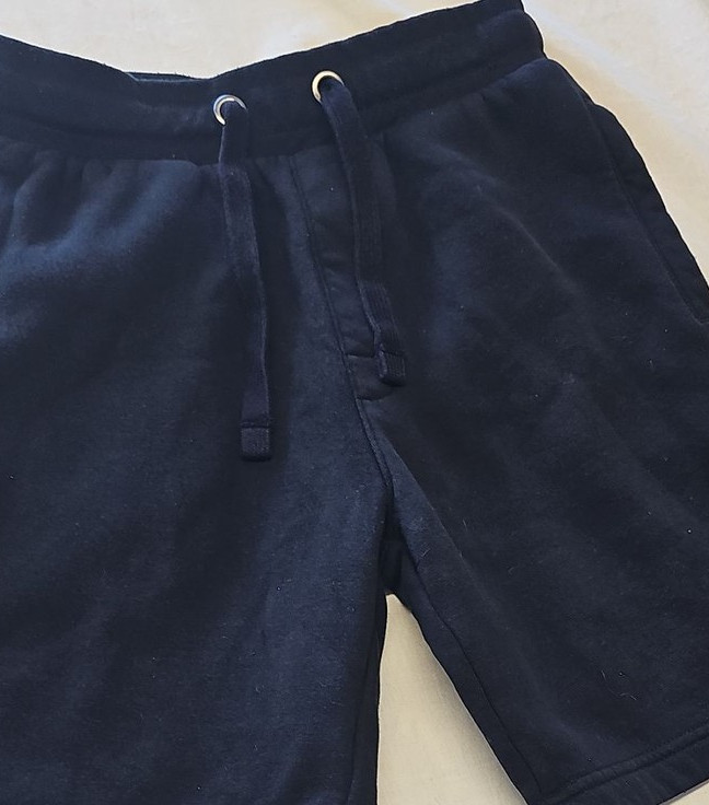 Tu Men's Black Fleece Sweat Shorts - Size S (30-32") M705 - Image 11
