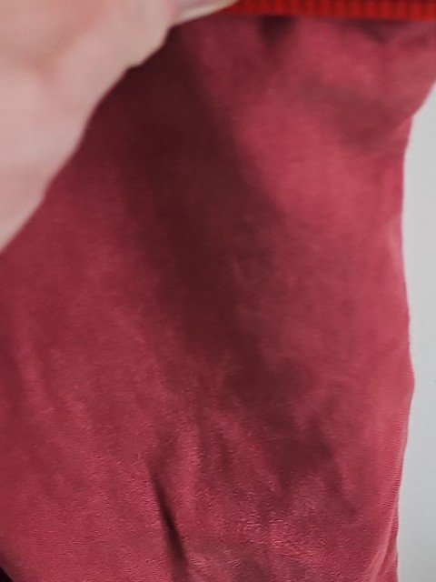 Vintage Style Burgundy Red Corduroy Dungarees Overalls 252 - Image 9