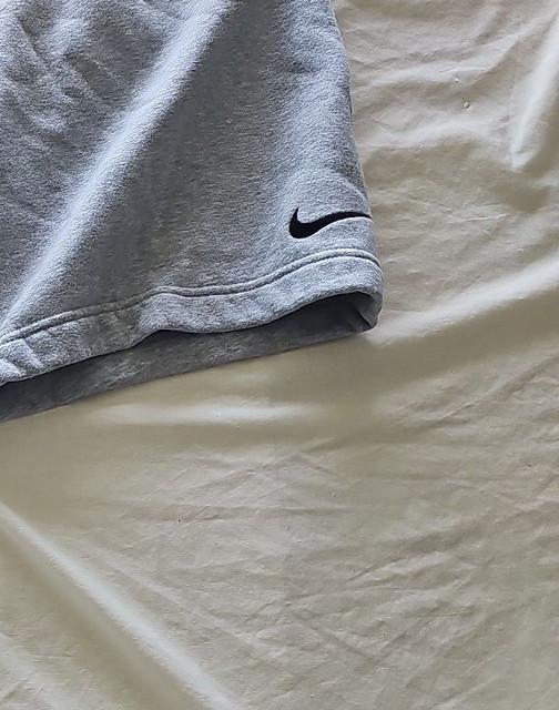 Nike Men's Grey Fleece Sweat Shorts 330 - Image 8