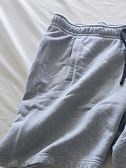 Nike Men's Grey Fleece Sweat Shorts 330 - Image 9