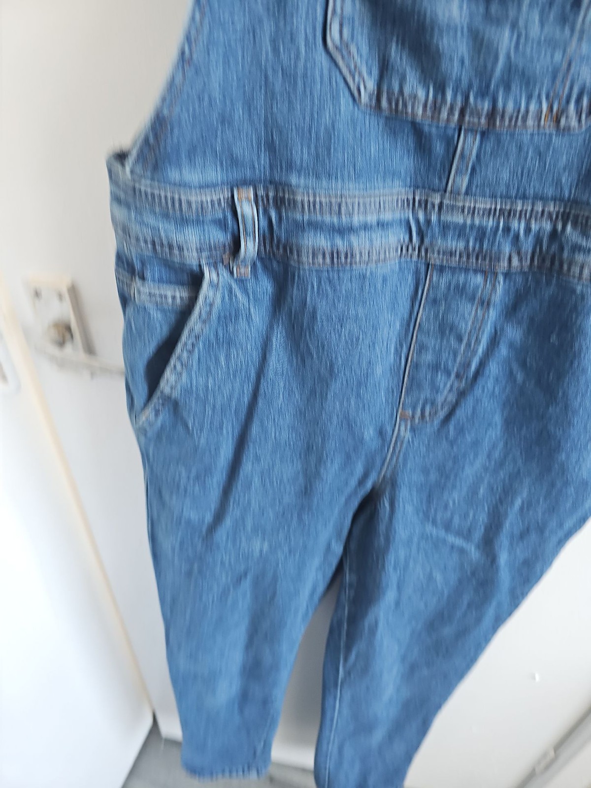 White Stuff Classic Blue Denim Dungarees - Size 10R 260 - Image 9