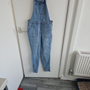 No Boundaries Light Wash Denim Overalls 261