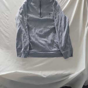 Nautica Men's Heather Grey Quarter-Zip Fleece Pullover  25