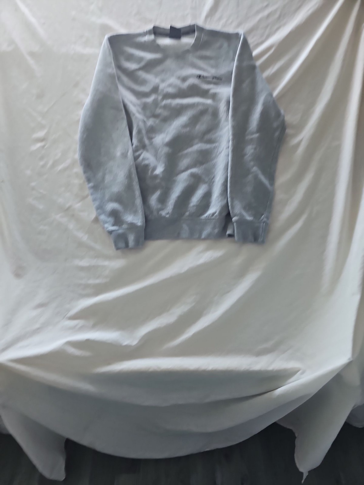 Vintage Champion Heather Grey Crewneck Sweatshirt Small 242